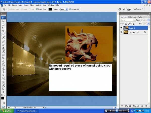 Creation of Lung'a' puv returns: Step 1